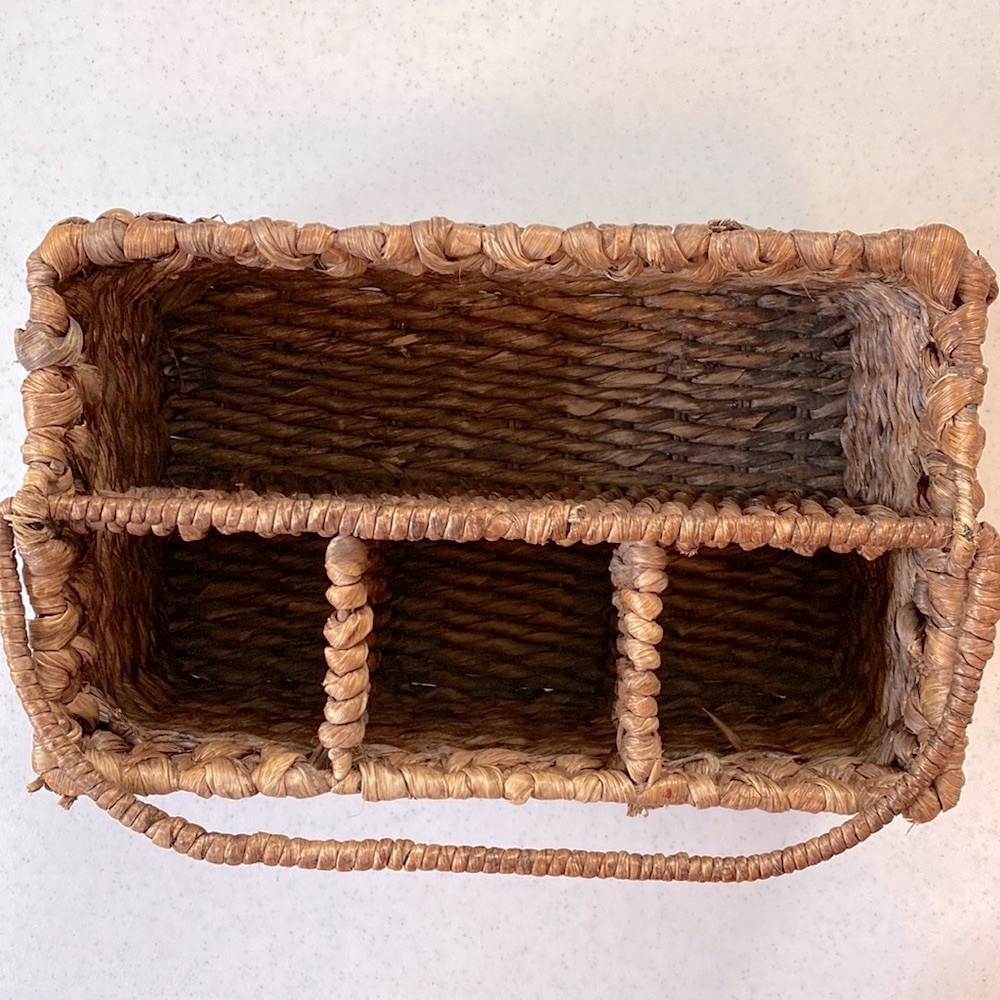 Utensil Basket. Tightly Woven. Hardy, Strong, Use Your Imagination For Storage!